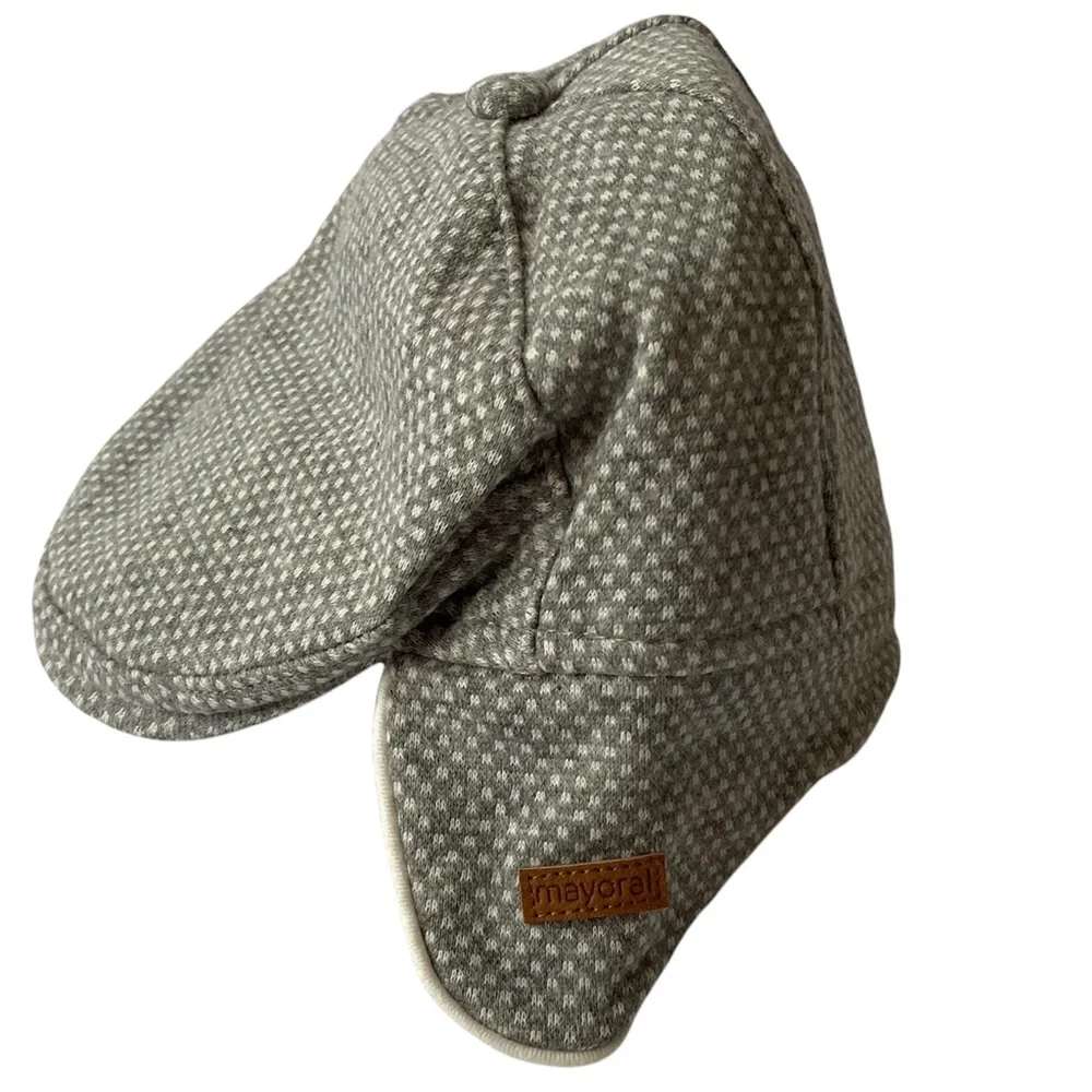 Mayoral Gray Beret Hat 2-4 Months
